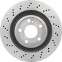PRIME Disc Brake Rotor for 2013-2020 Mercedes-Benz (SL550, SL400, SL450) 09.B743.51
