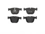 PRIME Low-Met Brake Pad Set for 2002-2019 BMW (745Li, 745i, 760Li, 545i) P06026 - top view
