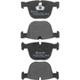 PRIME Low-Met Brake Pad Set for 2002-2019 BMW (745Li, 745i, 760Li, 545i) P06026 - alternate view