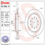 PRIME Disc Brake Rotor for 2008-2015 Cadillac/Chevrolet (CTS, Camaro) 09.N286.11