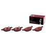 PRIME Ceramic Brake Pad Set for 2006-2010 BMW (M5, M6, Alpina B7) P06066N - kit contents