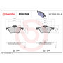 PRIME Ceramic Brake Pad Set for 2002-2008 Mini (Cooper) P06030N - diagram