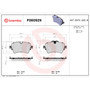 PRIME Ceramic Brake Pad Set for 2014-2021 Mini (Cooper, Cooper Clubman) P06092N - diagram