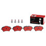 PRIME Ceramic Brake Pad Set for 2014-2021 Mini (Cooper, Cooper Clubman) P06092N - kit contents