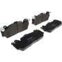 PRIME Low-Met Brake Pad Set for 2012-2021 BMW (M5, M6, M6 Gran Coupe, M3) P06079 - angled view