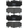 PRIME Low-Met Brake Pad Set for 2012-2021 BMW (M5, M6, M6 Gran Coupe, M3) P06079 - alternate view