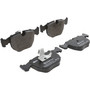 PRIME Low-Met Brake Pad Set for 1995-2006 BMW (530i, 540i, 740i, 740iL) P06021 - angled view