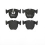 PRIME Low-Met Brake Pad Set for 1995-2006 BMW (530i, 540i, 740i, 740iL) P06021 - alternate view