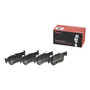 PRIME Low-Met Brake Pad Set for 2014-2025 BMW/Mini (i3, Cooper Clubman, X1, Cooper Countryman) P06094 - kit contents