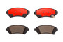 PRIME Ceramic Brake Pad Set for 1997-2005 Buick/Cadillac/Chevrolet (Century, LeSabre, Park Avenue, Regal) P07006N - top view