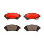 PRIME Ceramic Brake Pad Set for 1997-2005 Buick/Cadillac/Chevrolet (Century, LeSabre, Park Avenue, Regal) P07006N - alternate view