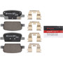 PRIME Ceramic Brake Pad Set for 2016-2021 Chevrolet (Malibu) P10097N - kit contents