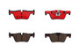 PRIME Ceramic Brake Pad Set for 2012-2021 BMW (328i, 320i, 328i xDrive, 320i xDrive) P06071N - top view