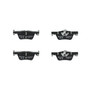 PRIME Ceramic Brake Pad Set for 2012-2021 BMW (328i, 320i, 328i xDrive, 320i xDrive) P06071N - back view