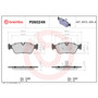 PRIME Ceramic Brake Pad Set for 1992-2008 BMW (318i, 318is, 318ti, 323Ci) P06024N - diagram