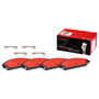 PRIME Ceramic Brake Pad Set for 2008-2020 Dodge/Chrysler (Caliber, Charger, 200, Challenger) P11017N - back view