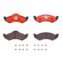 PRIME Ceramic Brake Pad Set for 2000-2002 Dodge (Dakota, Durango) P18005N - alternate view