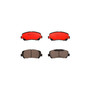 PRIME Ceramic Brake Pad Set for 2013-2017 Dodge/Chrysler (Dart, 200) P18032N - kit contents