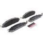 PRIME Ceramic Brake Pad Set for 2009-2018 Dodge/Ram (Ram 2500, Ram 3500, 2500, 3500) P18036N - angled view