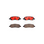 PRIME Ceramic Brake Pad Set for 2006-2011 Cadillac/Buick (DTS, Lucerne) P09017N - kit contents