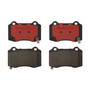 PRIME Ceramic Brake Pad Set for 2004-2024 Cadillac/Chrysler/Dodge (CTS, 300, STS, Charger) P11024N - alternate view