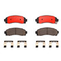 PRIME Ceramic Brake Pad Set for 2002-2007 Saturn/Chevrolet/Pontiac (Vue, Equinox, Torrent) P10042N - alternate view