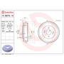ESSENTIAL Brake Drum for 2001-2013 Honda (Civic, Fit) 14.B575.10