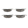 PRIME Ceramic Brake Pad Set for 2013-2019 Ford/Lincoln (Flex, Taurus, MKS, Explorer) P24178N - front view