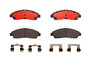 PRIME Ceramic Brake Pad Set for 2007-2020 Acura (MDX, ZDX, RLX) P28060N - top view