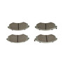 PRIME Ceramic Brake Pad Set for 1989-2006 Hyundai/Kia (Elantra, Sonata, Tiburon, Optima) P30022N - front view