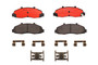 PRIME Ceramic Brake Pad Set for 1997-2004 Ford/Lincoln (F-150, Blackwood, F-150 Heritage) P24102N - front view