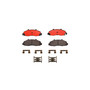 PRIME Ceramic Brake Pad Set for 1997-2004 Ford/Lincoln (F-150, Blackwood, F-150 Heritage) P24102N - kit contents