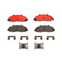 PRIME Ceramic Brake Pad Set for 1997-2004 Ford/Lincoln (F-150, Blackwood, F-150 Heritage) P24102N - alternate view