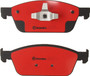 PRIME Ceramic Brake Pad Set for 2013-2019 Ford/Lincoln (Escape, Focus, Transit Connect, MKC) P24157N - bottom view