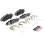 PRIME Ceramic Brake Pad Set for 1999-2015 Acura/Honda (CL, RL, TL, Accord) P28034N - angled view
