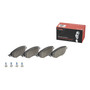 PRIME Low-Met Brake Pad Set for 2002-2008 Jaguar (X-Type) P24060 - front view