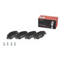 PRIME Low-Met Brake Pad Set for 2002-2008 Jaguar (X-Type) P24060 - back view
