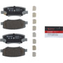 PRIME Ceramic Brake Pad Set for 2007-2018 Jeep/Dodge (Wrangler, Nitro, Liberty, Wrangler JK) P18024N - kit contents