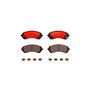 PRIME Ceramic Brake Pad Set for 2001-2007 Buick/Chevrolet/Oldsmobile (Rendezvous, Venture, Silhouette, Aztek) P10050N - kit contents