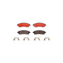 PRIME Ceramic Brake Pad Set for 1999-2005 Ford (Excursion, F-250 Super Duty, F-350 Super Duty) P24107N - kit contents