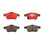 PRIME Ceramic Brake Pad Set for 2014-2020 Fiat (500L) P23167N - alternate view
