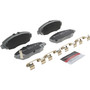 PRIME Ceramic Brake Pad Set for 1990-2015 Acura/Honda (CL, Accord, Civic, CR-V) P28042N - angled view