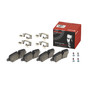 PRIME Low-Met Brake Pad Set for 2005-2013 Land Rover (LR3, Range Rover, Range Rover Sport) P44013 - front view