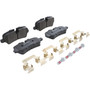 PRIME Low-Met Brake Pad Set for 2005-2013 Land Rover (LR3, Range Rover, Range Rover Sport) P44013 - angled view