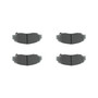 PRIME Ceramic Brake Pad Set for 2003-2007 Honda (Accord) P28047N - front view