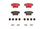 PRIME Ceramic Brake Pad Set for 2005-2009 Ford/Mercury/Jaguar (Five Hundred, Freestyle, Montego, X-Type) P24063N - top view