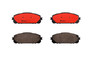 PRIME Ceramic Brake Pad Set for 2014-2023 Jeep (Cherokee, Grand Cherokee) P37021N - top view