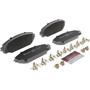 PRIME Ceramic Brake Pad Set for 2014-2023 Jeep (Cherokee, Grand Cherokee) P37021N - angled view