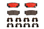 PRIME Ceramic Brake Pad Set for 2003-2009 Kia/Hyundai (Sorento, Sedona, Entourage) P30049N - top view