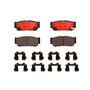 PRIME Ceramic Brake Pad Set for 2003-2009 Kia/Hyundai (Sorento, Sedona, Entourage) P30049N - alternate view